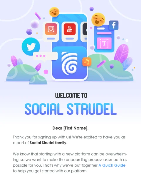 New Subscriber Welcome Package
